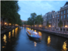  Amsterdamský kanál na dlouhou expozici 