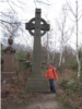  Petra u keltského kříže @ Abney Park Cemetery 