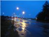  Do Vancouveru jsem jel před svítáním a za hustého deště.##I departed to Vancouver before the dawn  in a heavy rain. 